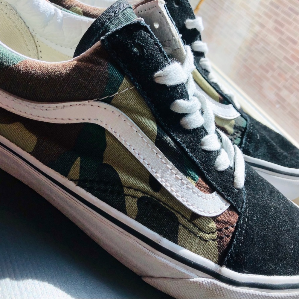 Camo Old-Skool Vans!